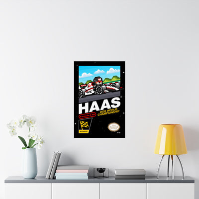 Haas 8-bit Game Poster