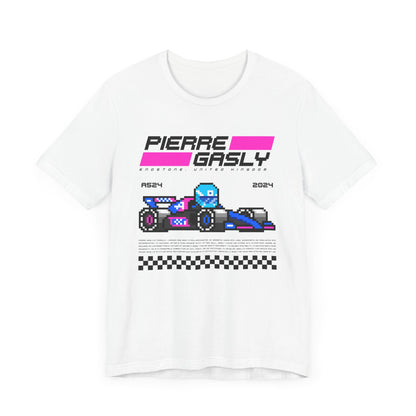 Pierre Gasly 8-bit Team T-shirt