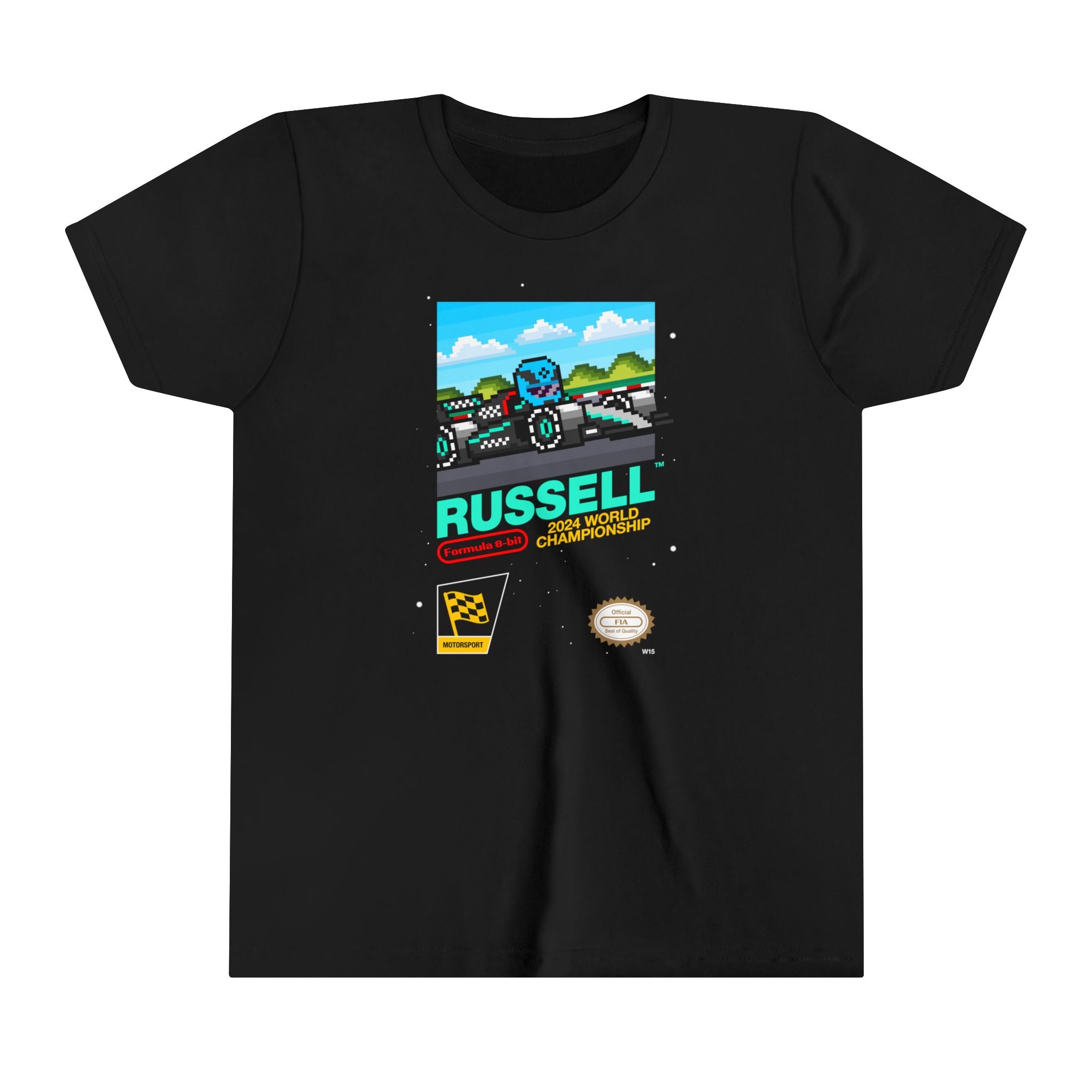 Russell 8-bit Game Youth T-shirt