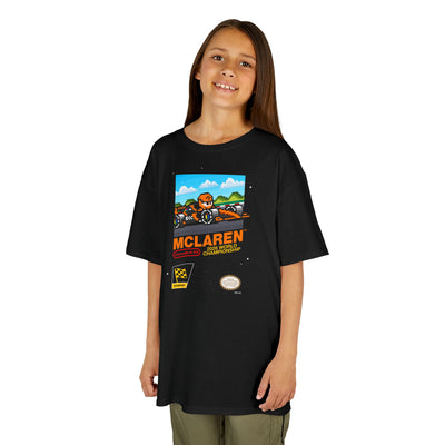 McLaren 8-bit Game Kids Heavyweight 100% Cotton T-shirt