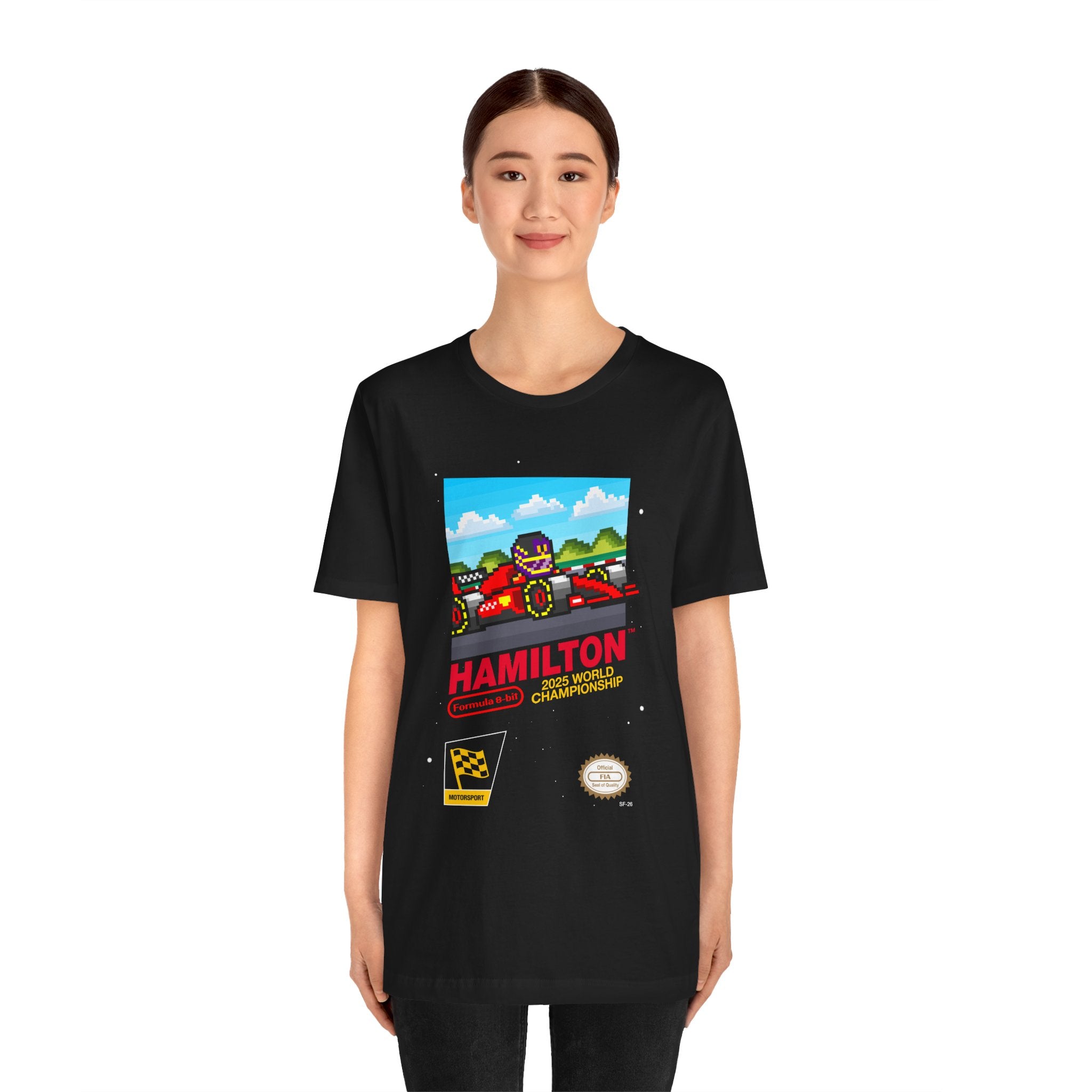 Hamilton 8-bit Game T-shirt