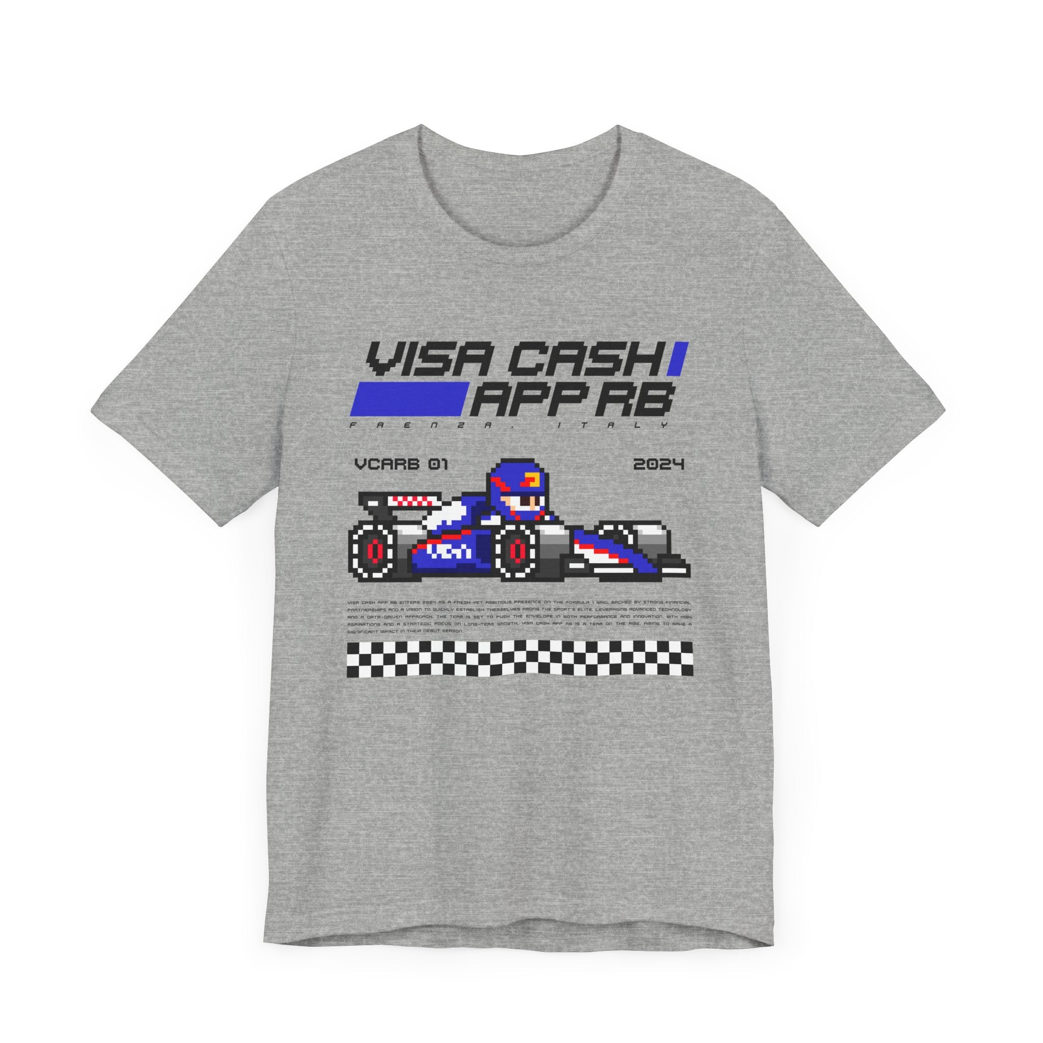 Visa Cash App RB 8-bit Team T-shirt