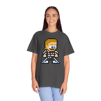 8-bit Valtteri Bottas Adult Heavyweight 100% Cotton T-shirt