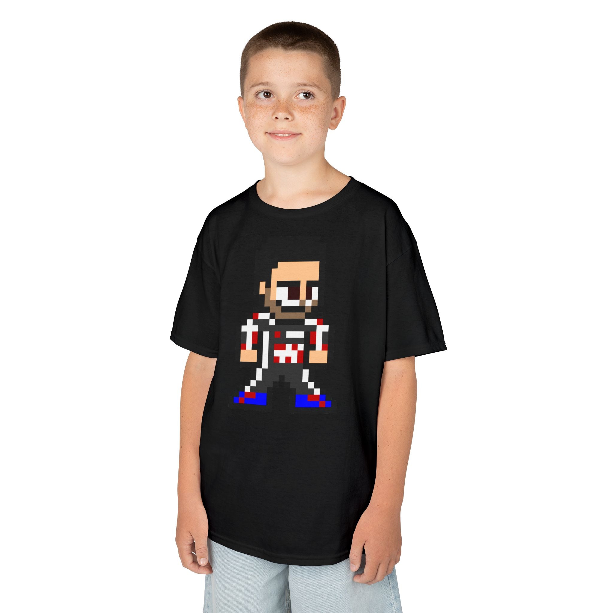 8-bit Esteban Ocon Kids Tee