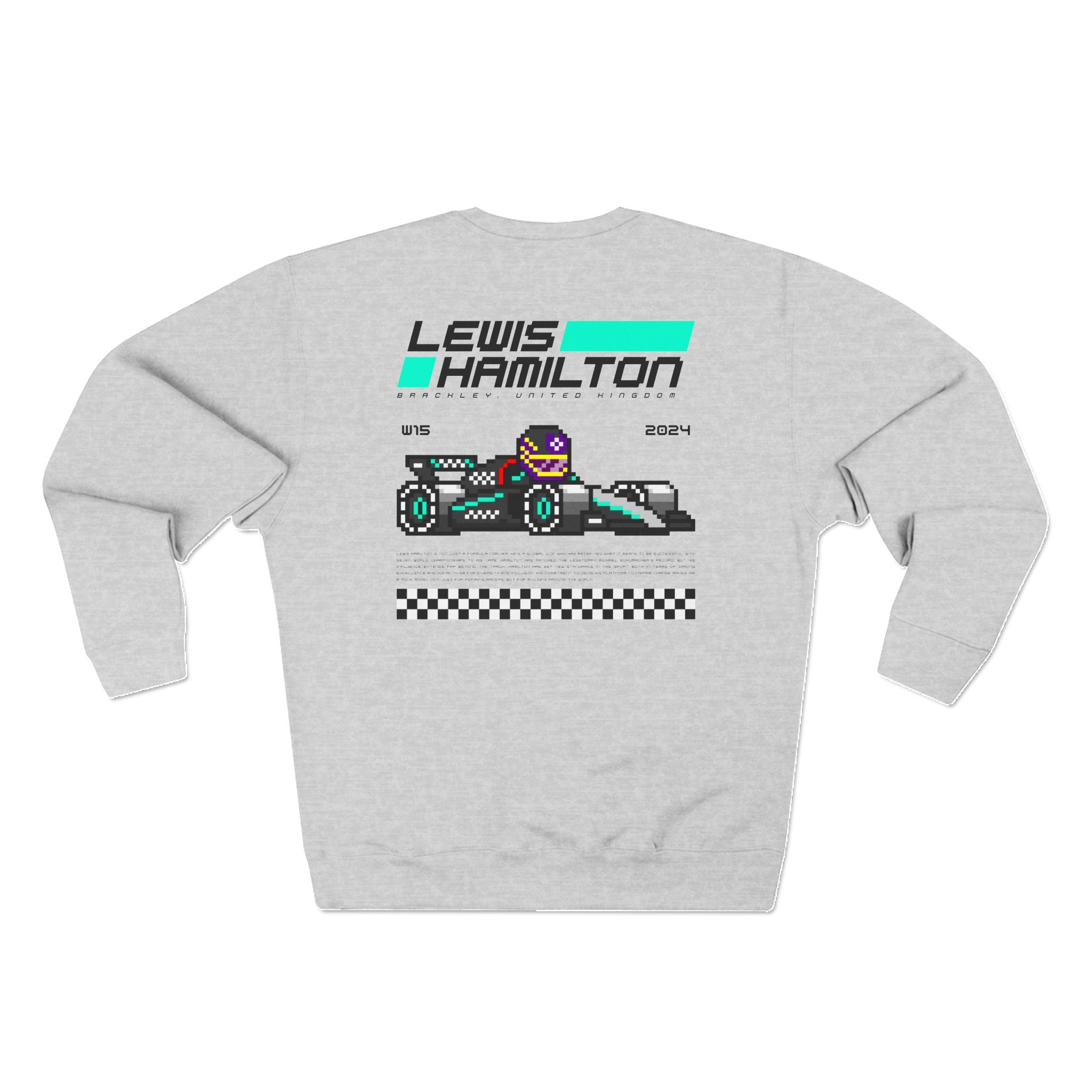 Lewis Hamilton 8-bit Team Sweatshirt