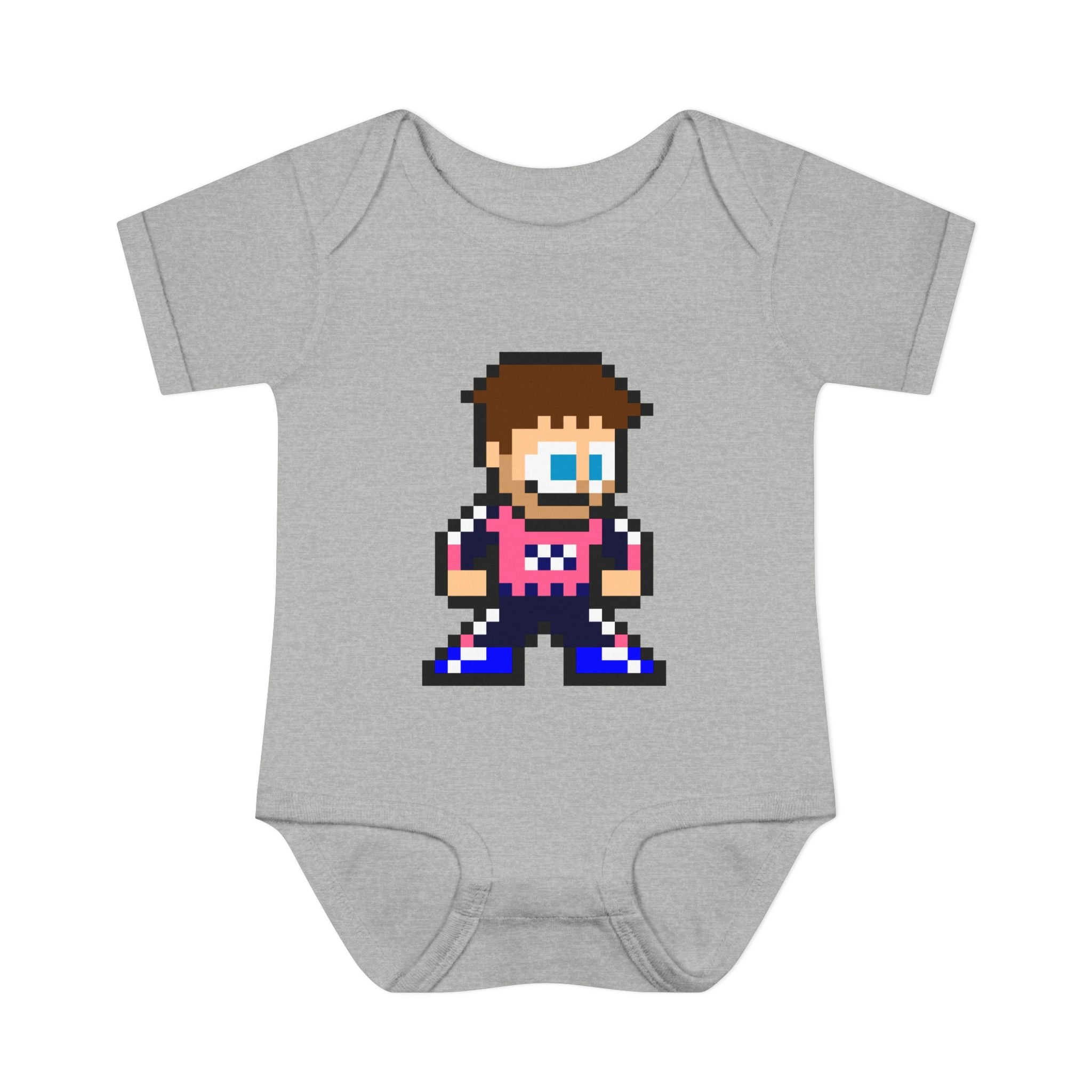 8-bit Pierre Gasly Baby Bodysuit