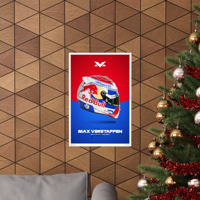 Max Verstappen Signature Poster