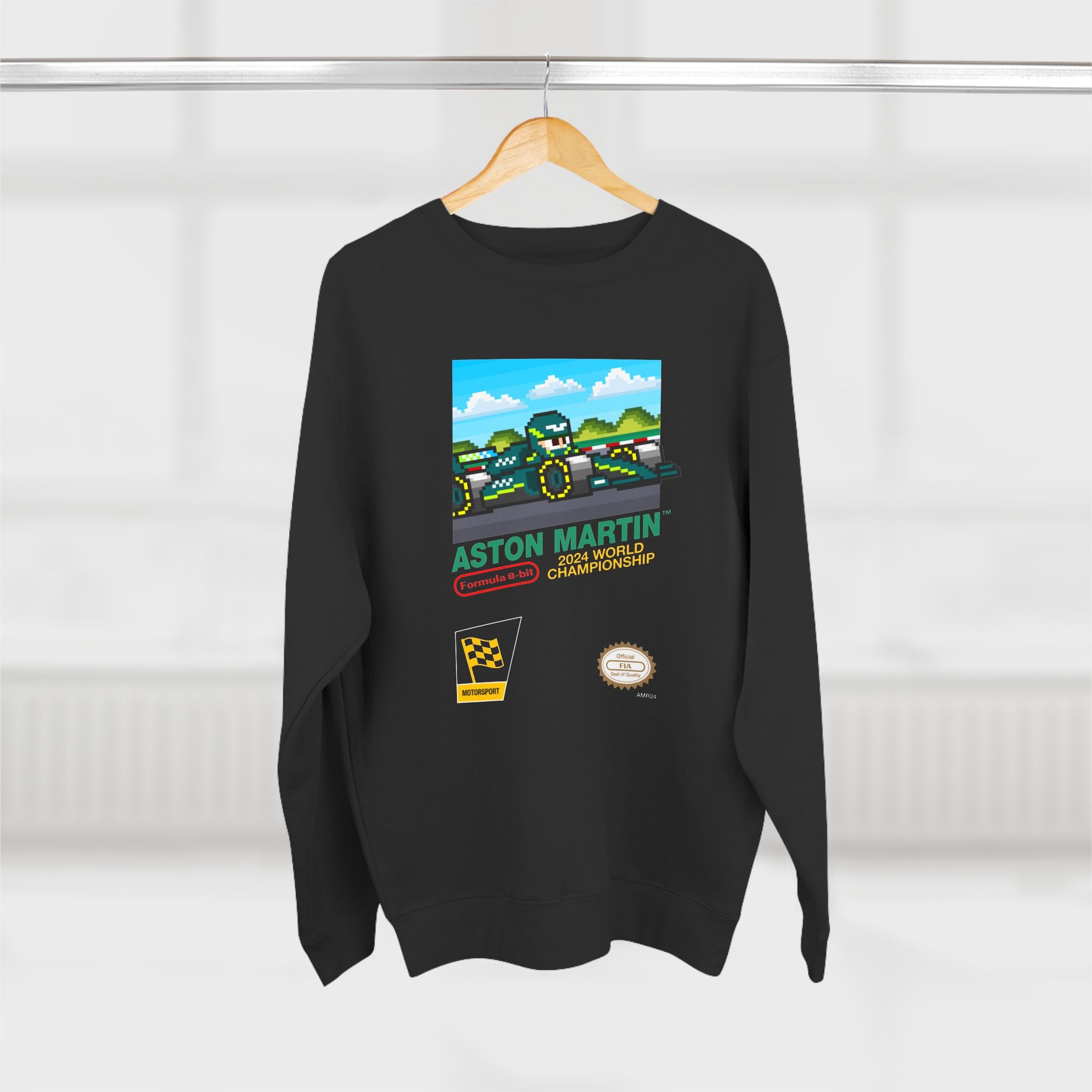 Aston Martin 8-bit Game Sweatshirt