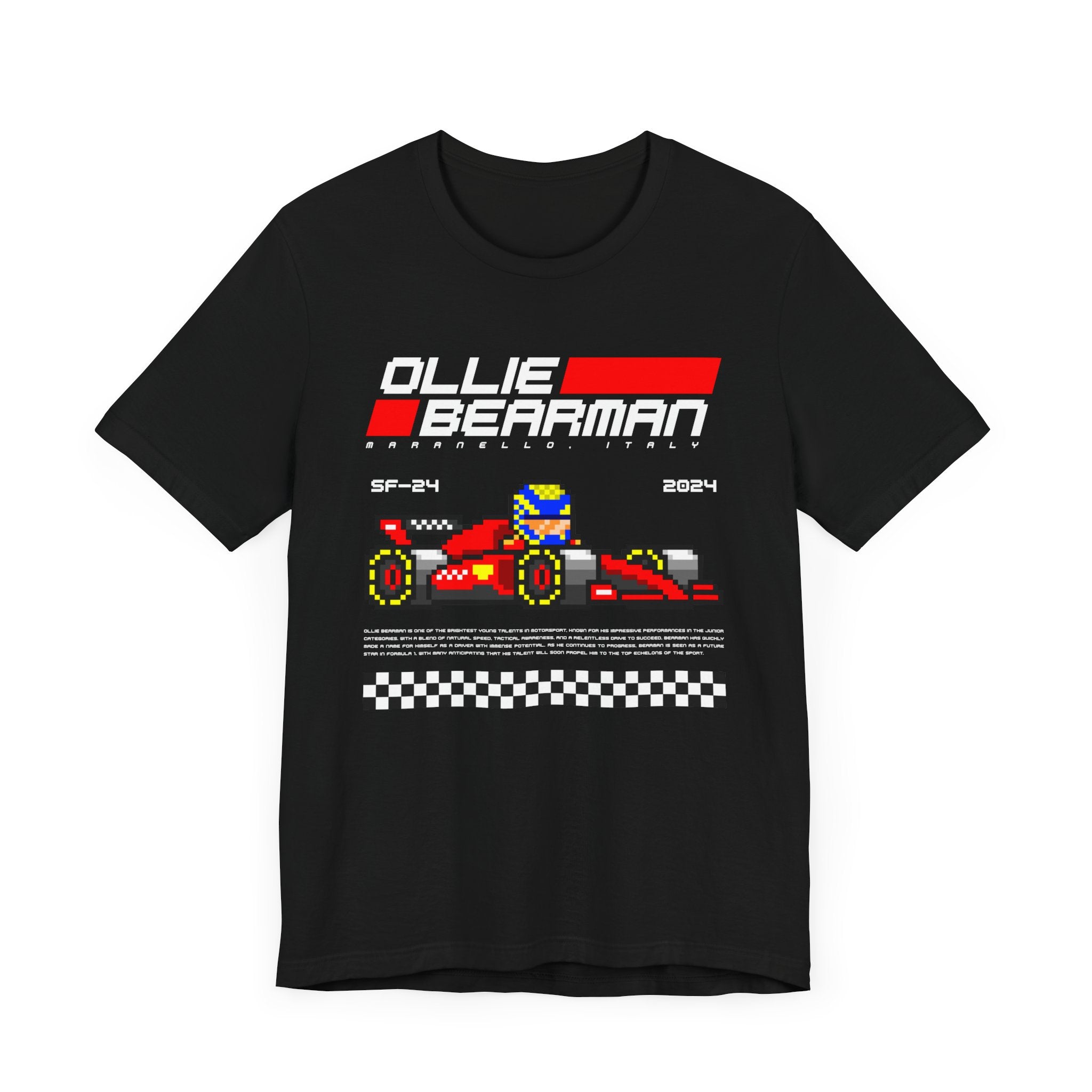 Ollie Bearman 8-bit Team T-shirt