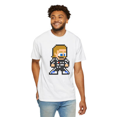 8-bit Valtteri Bottas Adult Heavyweight 100% Cotton T-shirt