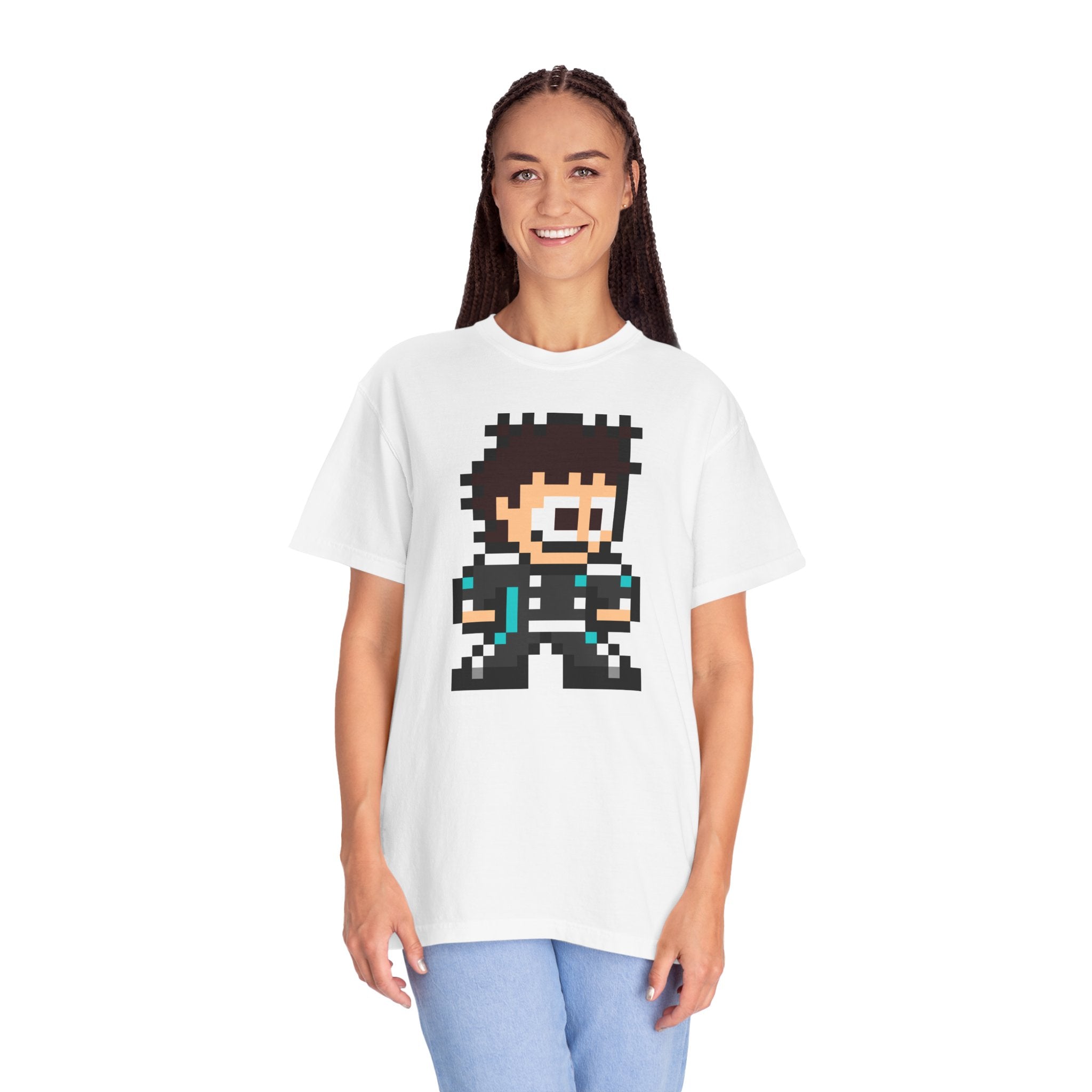 8-bit Kimi Antonelli Adult Heavyweight 100% Cotton T-shirt