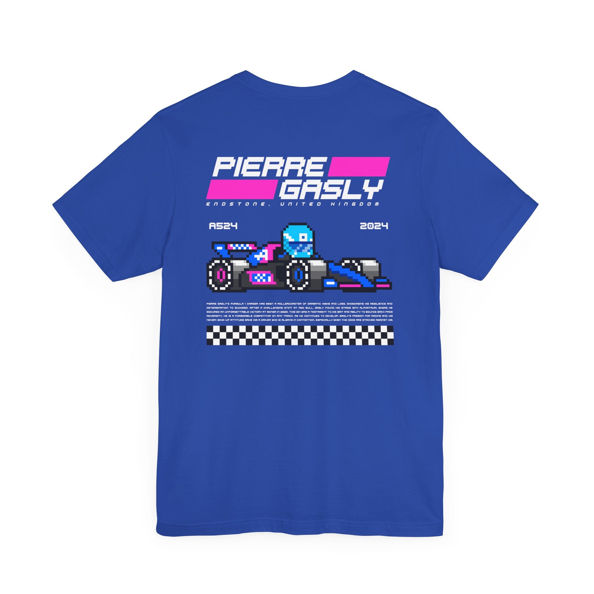 Pierre Gasly 8-bit Team T-shirt