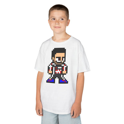 8-bit Esteban Ocon Kids Tee