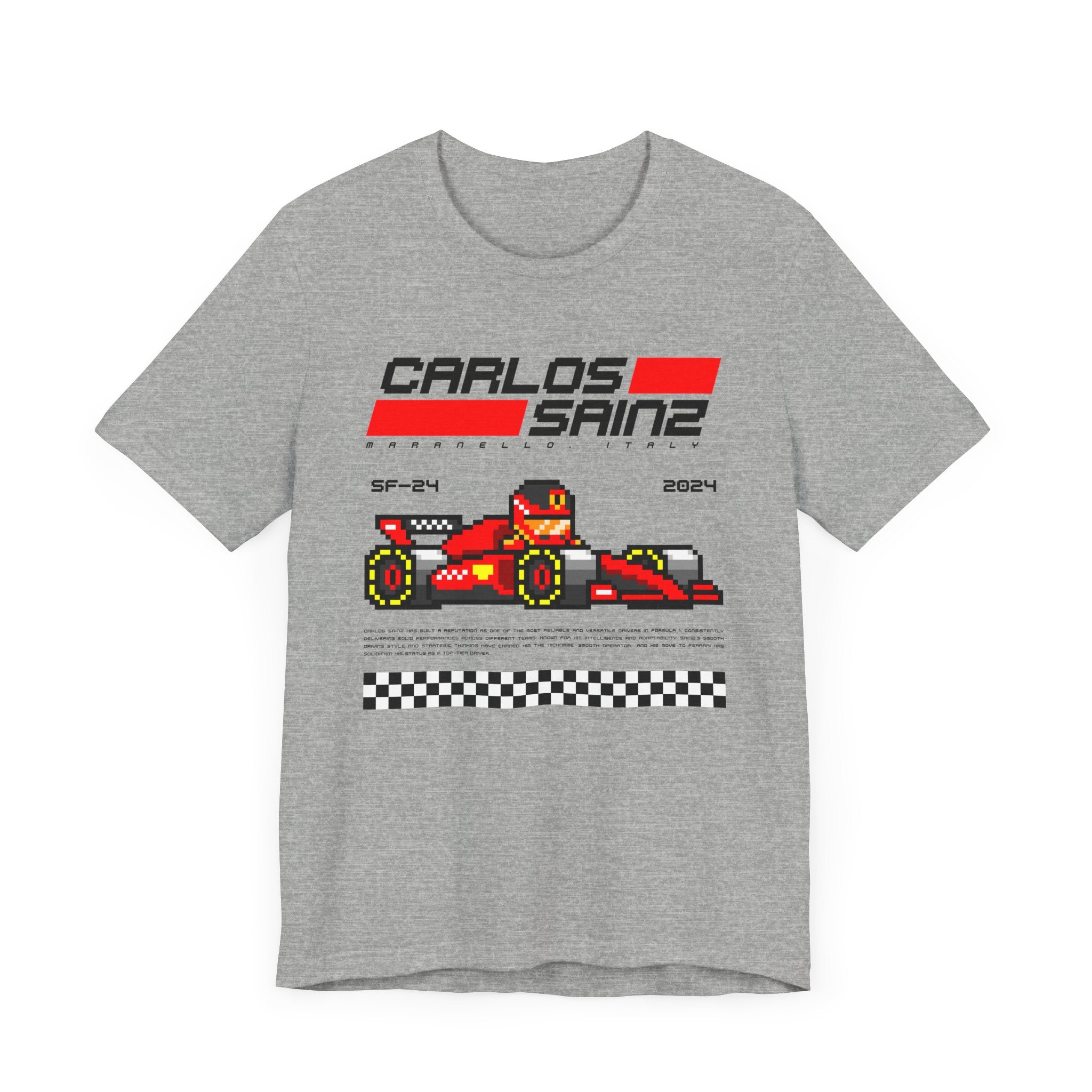 Carlos Sainz 8-bit Team T-shirt