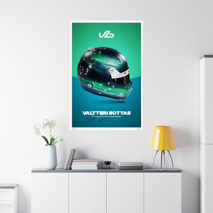 Valtteri Bottas Signature Poster