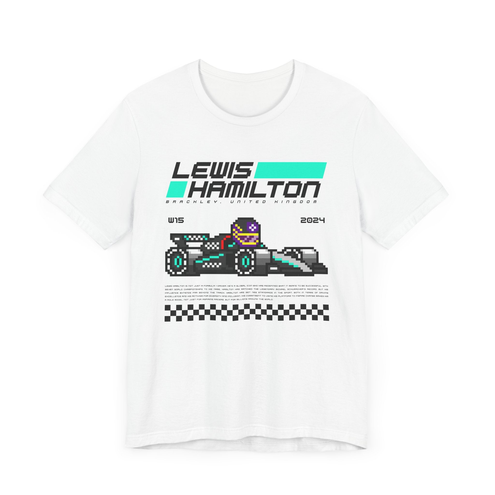 Lewis Hamilton 8-bit Team T-shirt