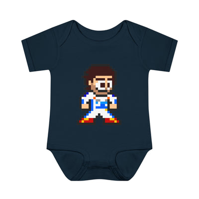 8-bit Carlos Sainz Baby Bodysuit