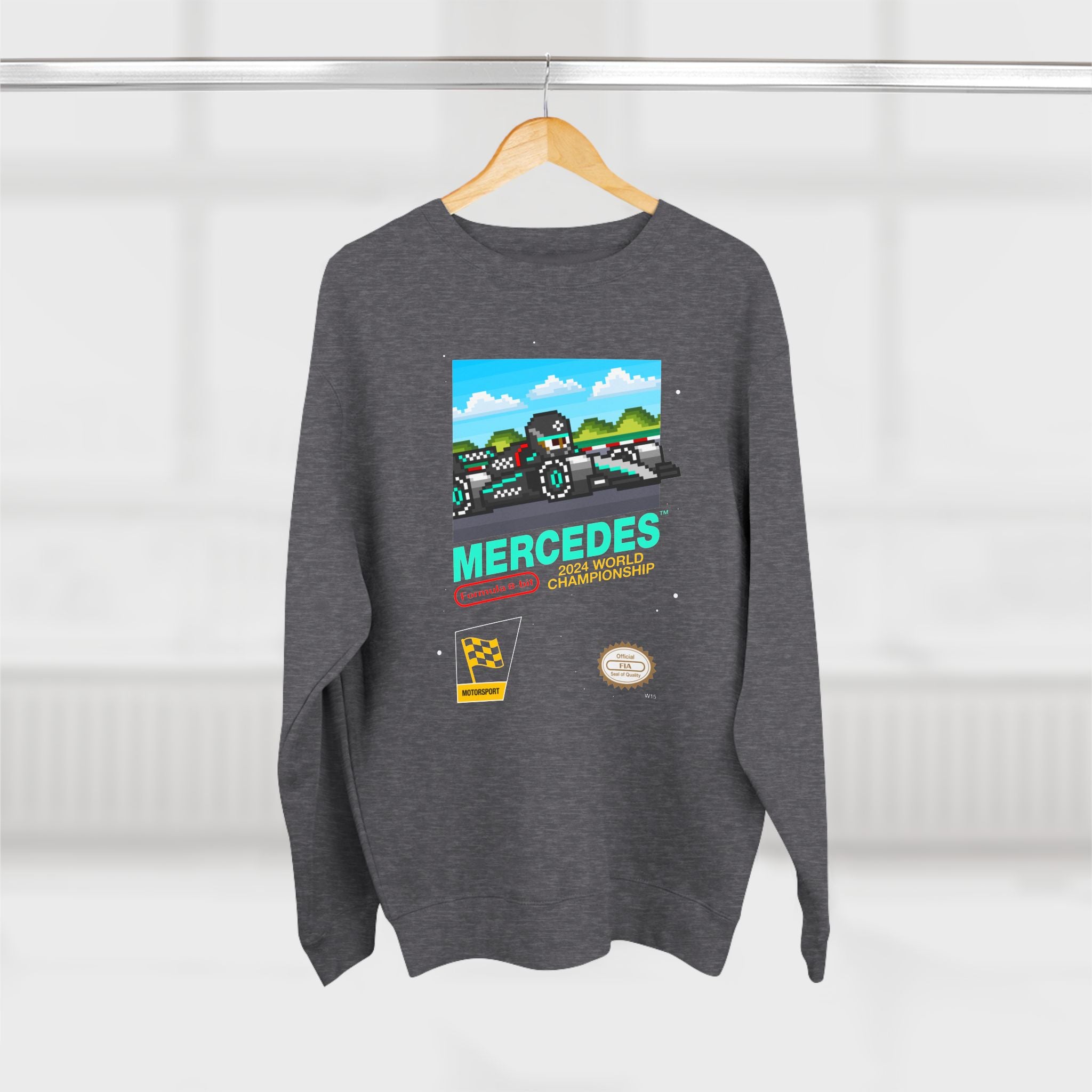 Mercedes 8-bit Game Sweatshirt