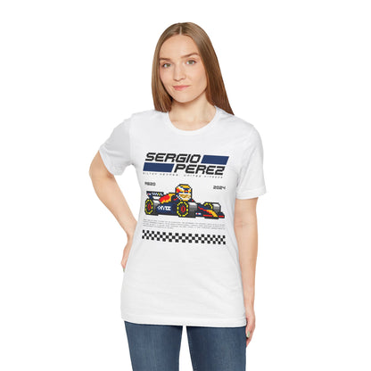 Sergio Perez 8-bit Team T-shirt