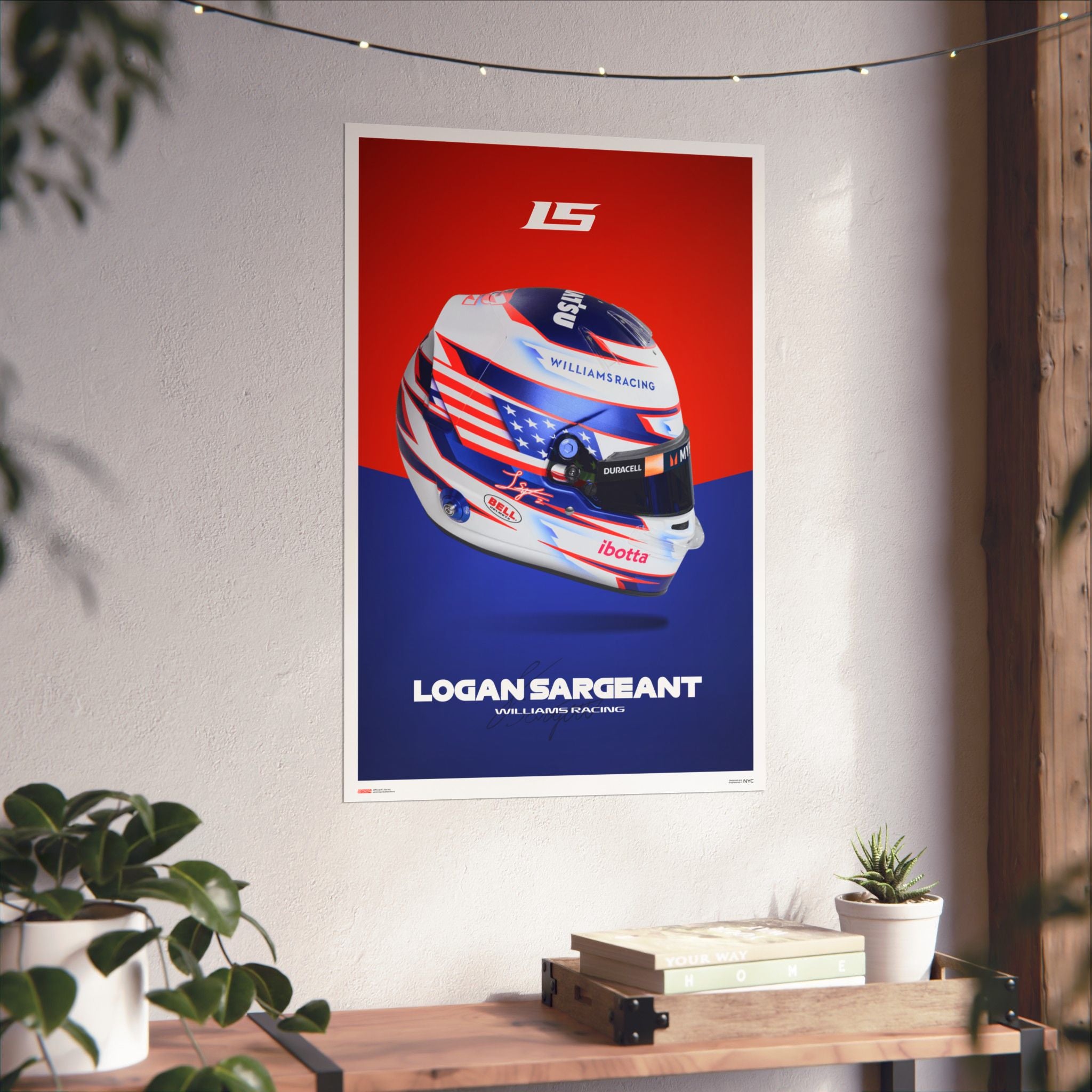 Logan Sargeant Signature Poster