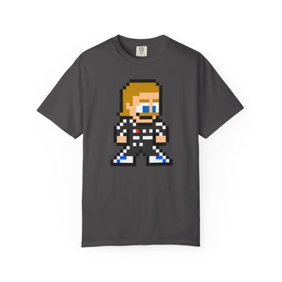 8-bit Valtteri Bottas Adult Heavyweight 100% Cotton T-shirt