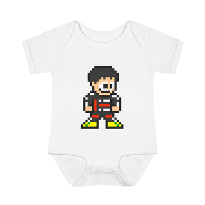 8-bit Gabriel Bortoleto Baby Bodysuit