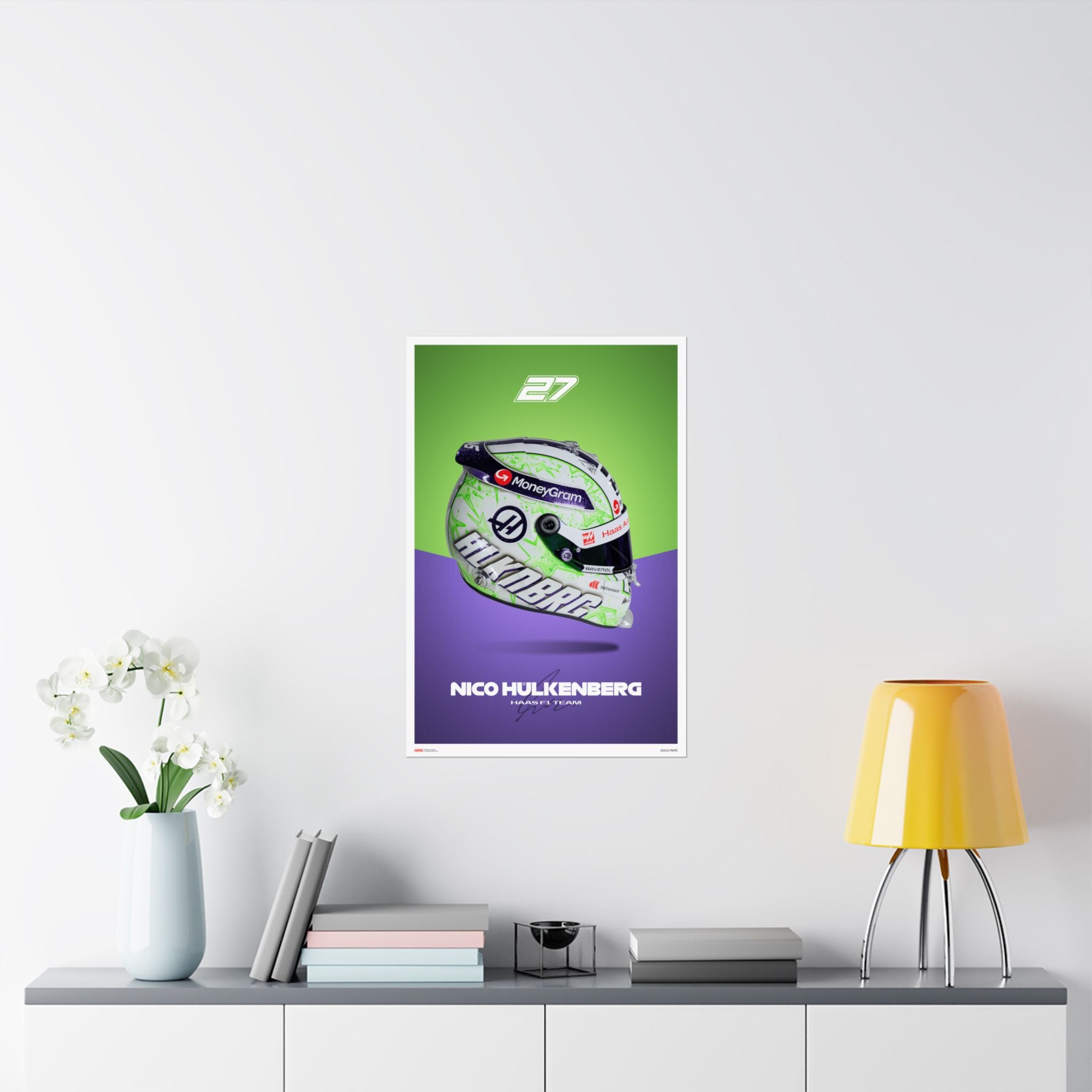 Nico Hulkenberg Signature Poster