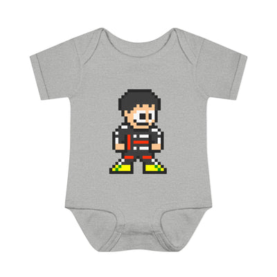 8-bit Gabriel Bortoleto Baby Bodysuit