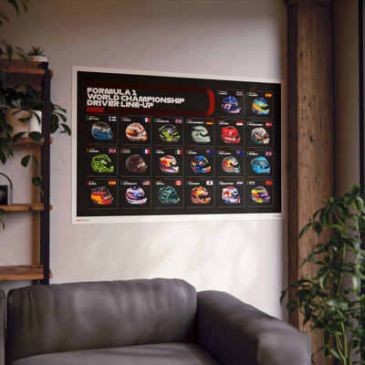 2024 Driver Line-up Poster