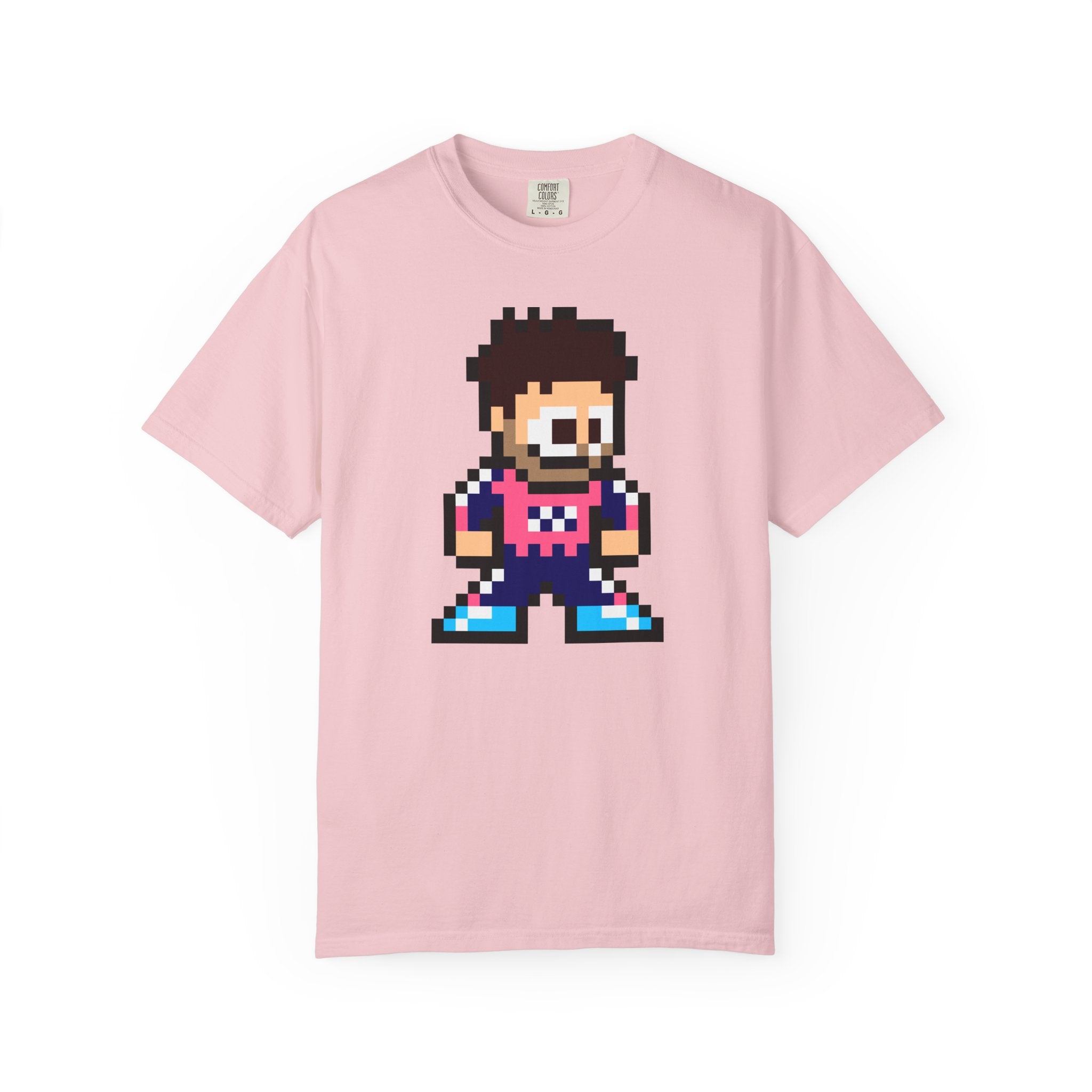8-bit Franco Colapinto Adult Heavyweight 100% Cotton T-shirt
