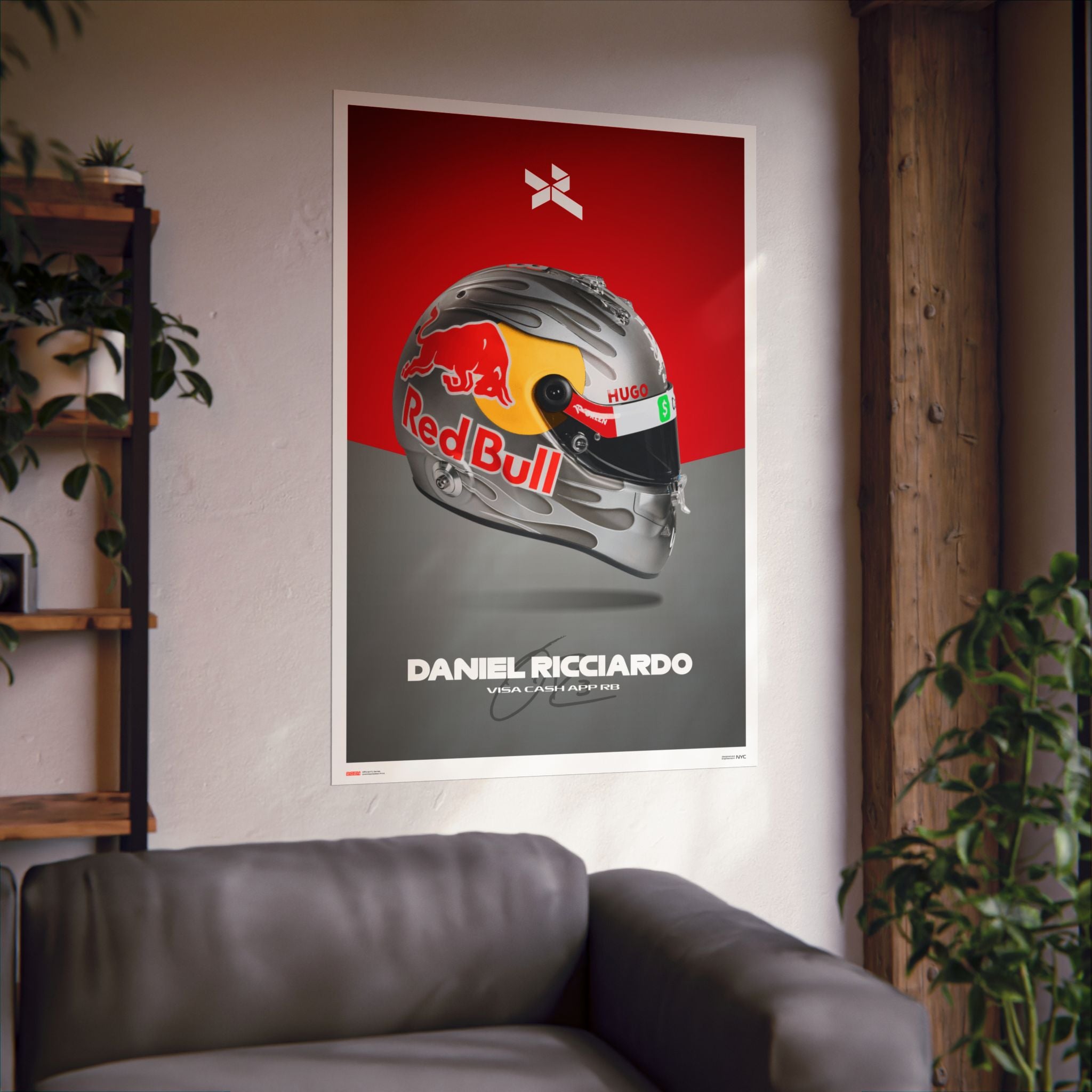 Daniel Ricciardo Signature Poster