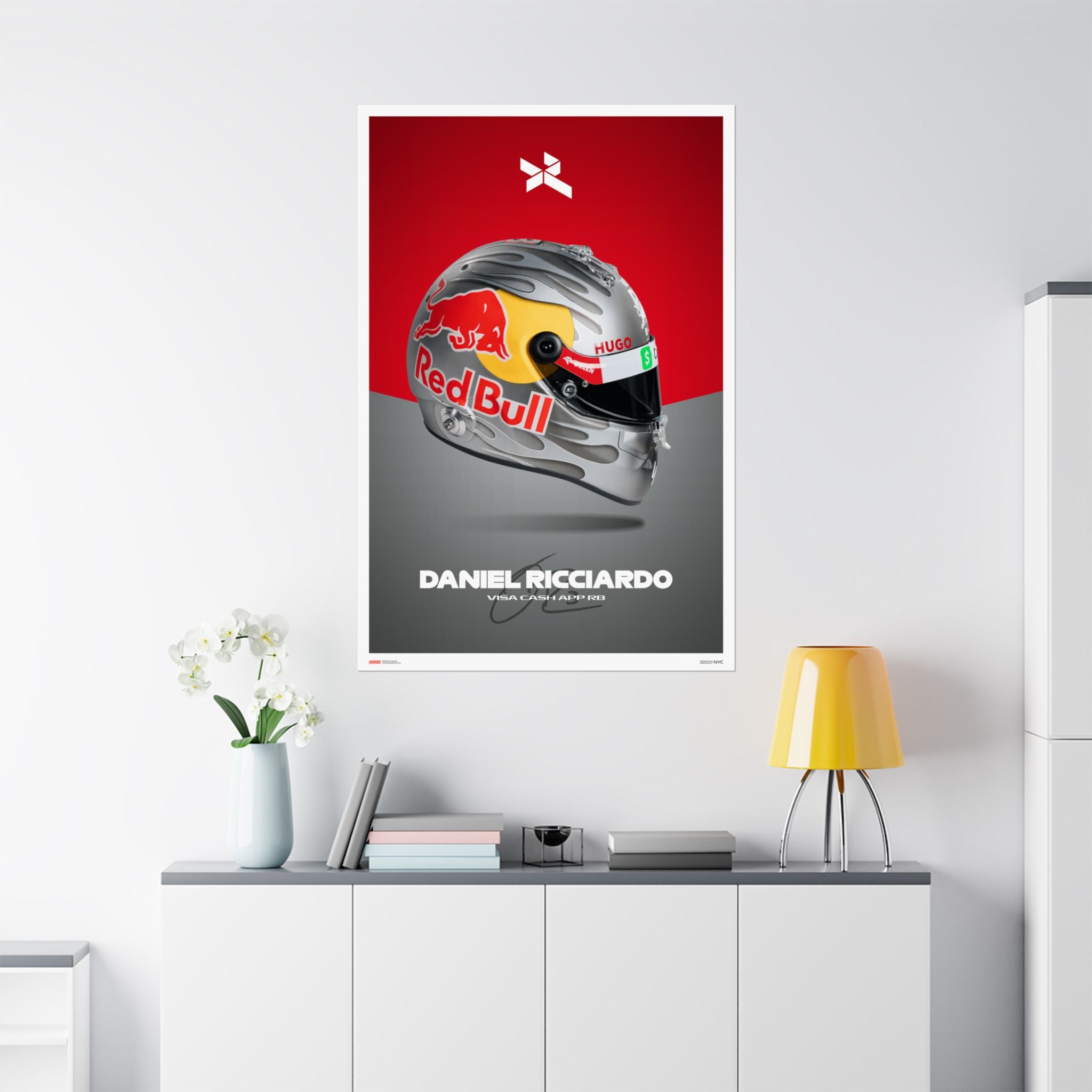 Daniel Ricciardo Signature Poster