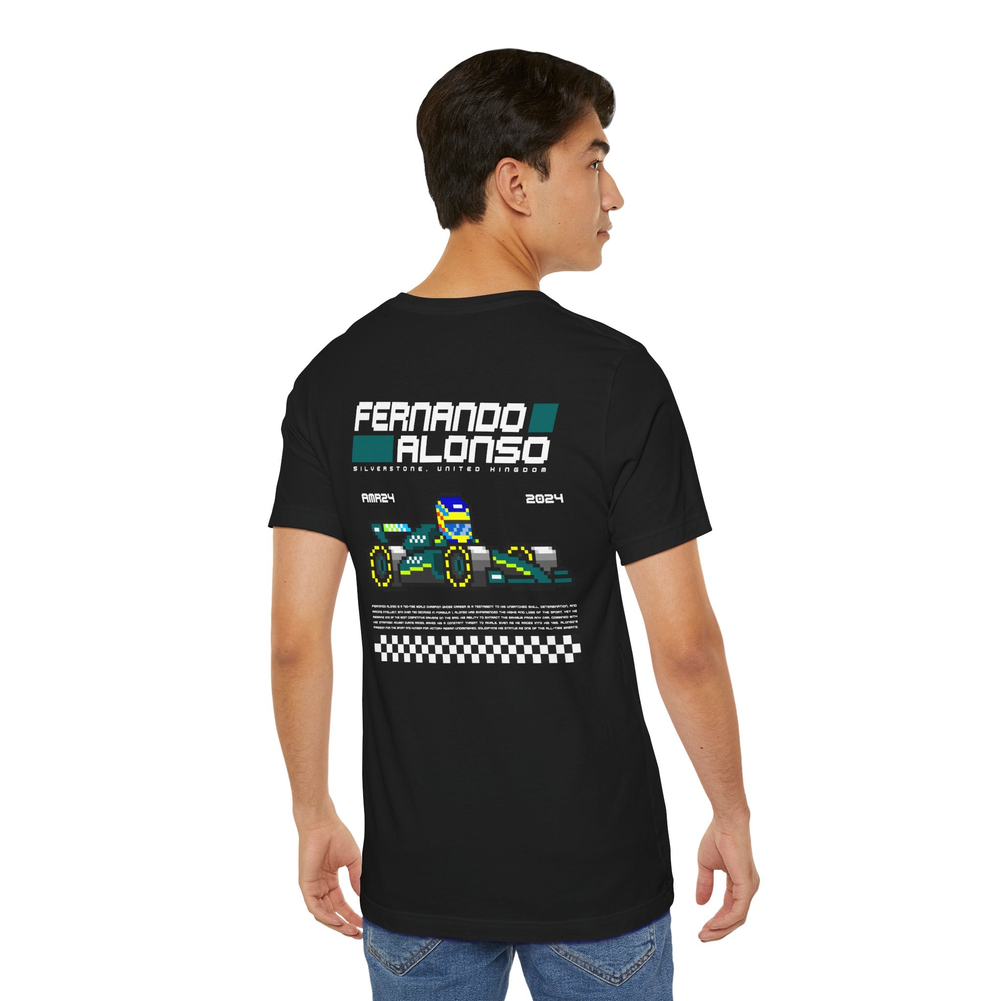 Fernando Alonso 8-bit Team T-shirt