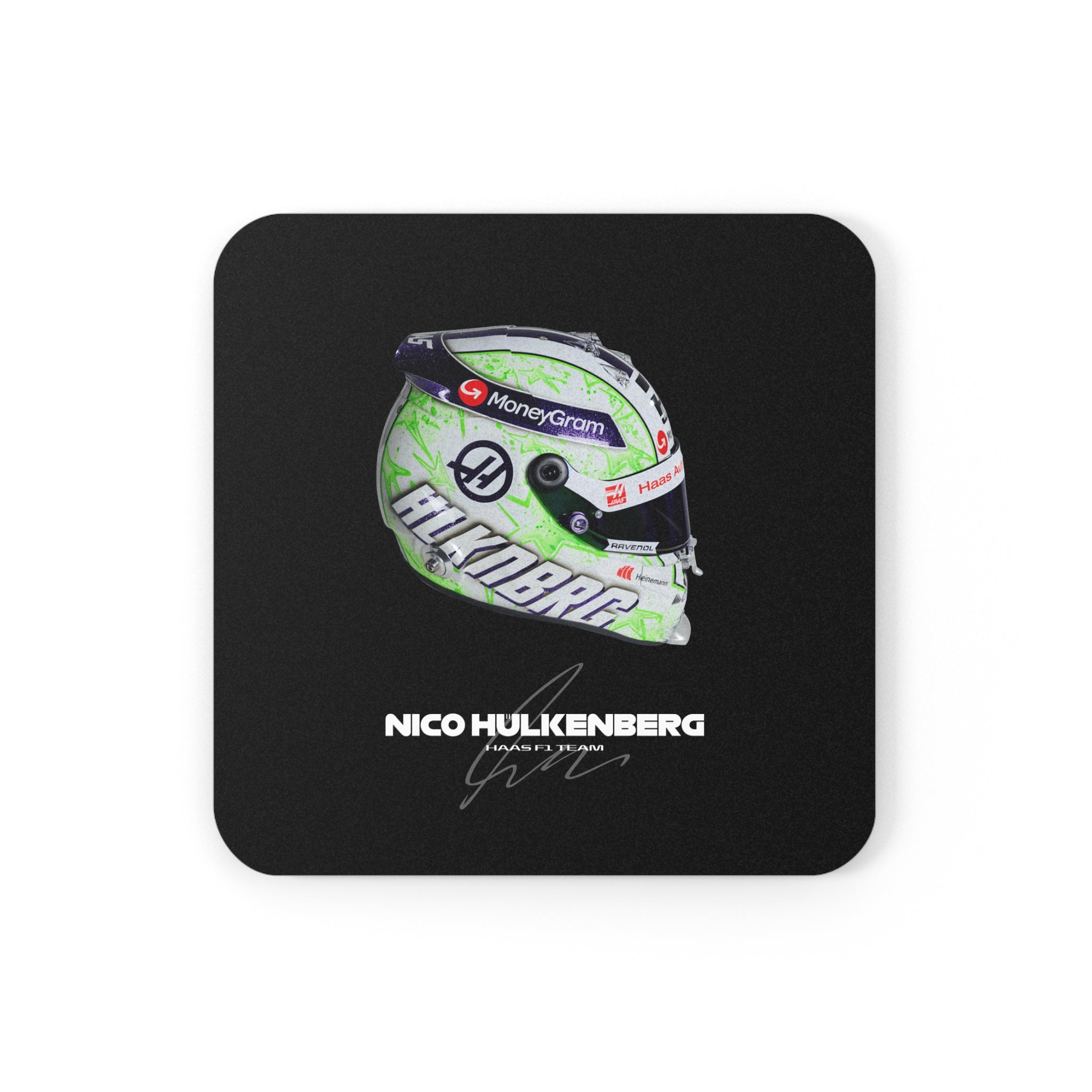 Nico Hulkenberg Signature Cork Coaster