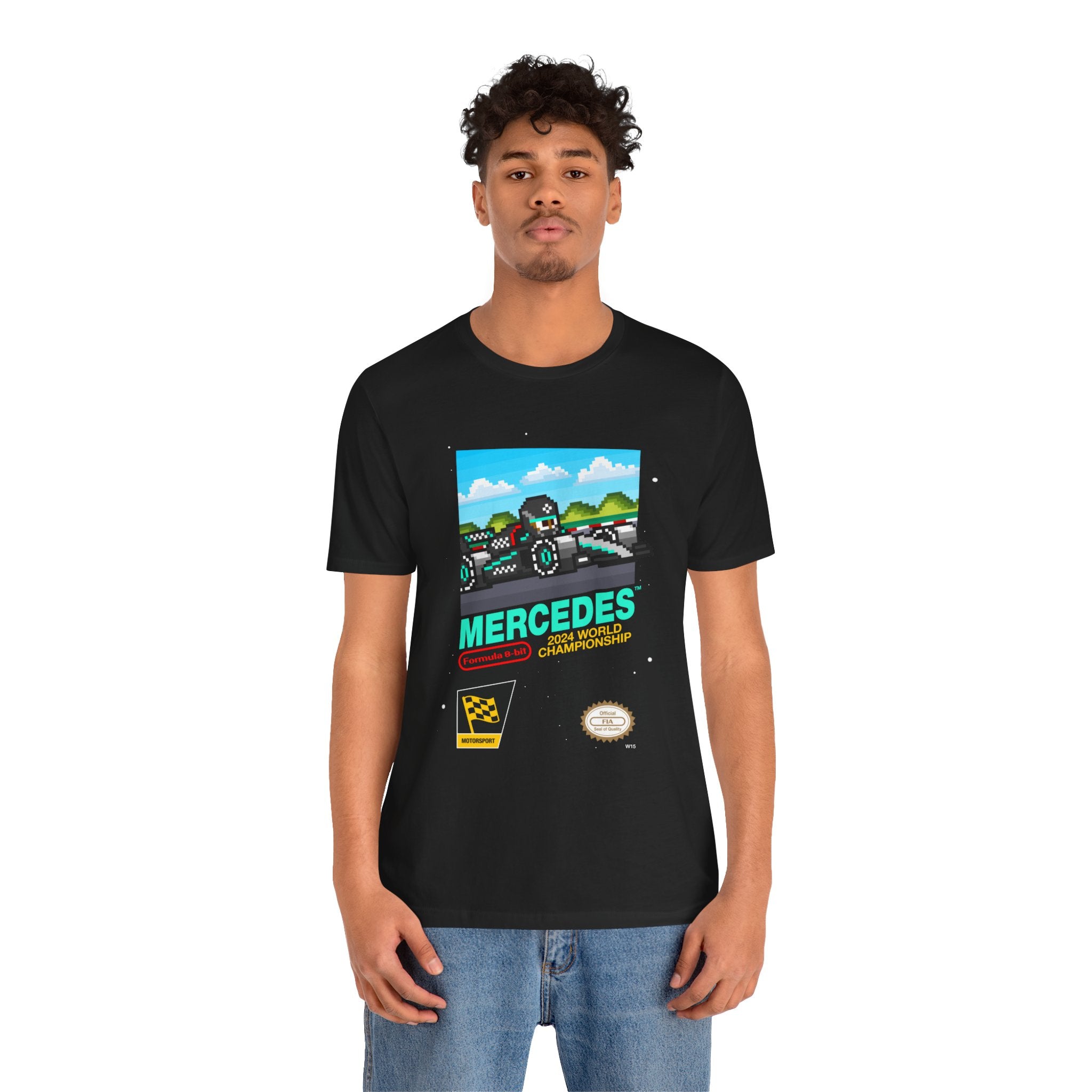 Mercedes 8-bit Game T-shirt