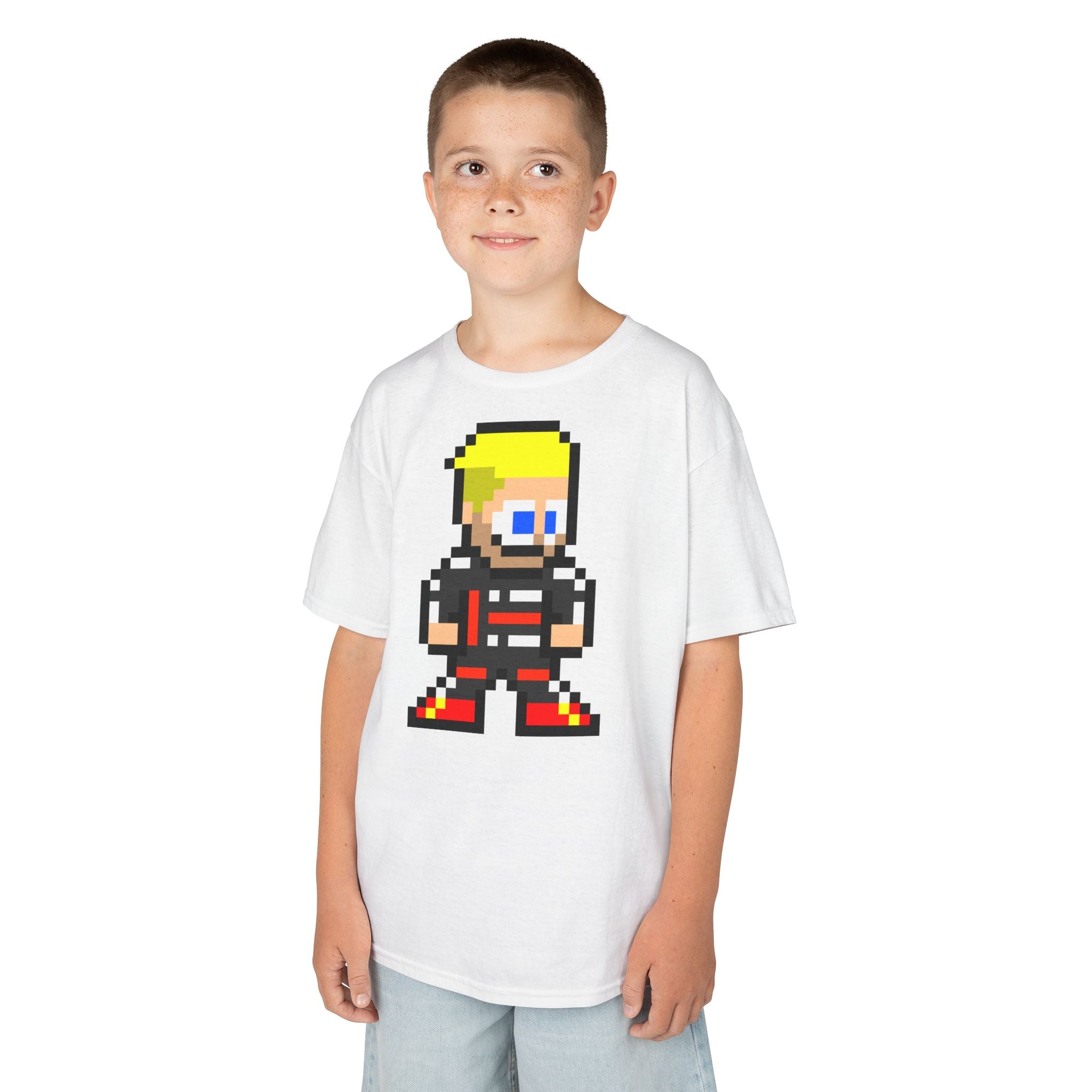 8-bit Nico Hulkenberg Kids Tee