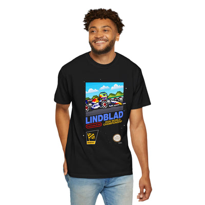Lindblad 8-bit Game Adult Heavyweight 100% Cotton T-shirt