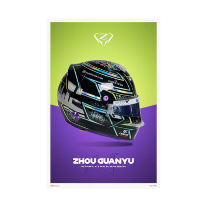 Zhou Guanyu Signature Poster