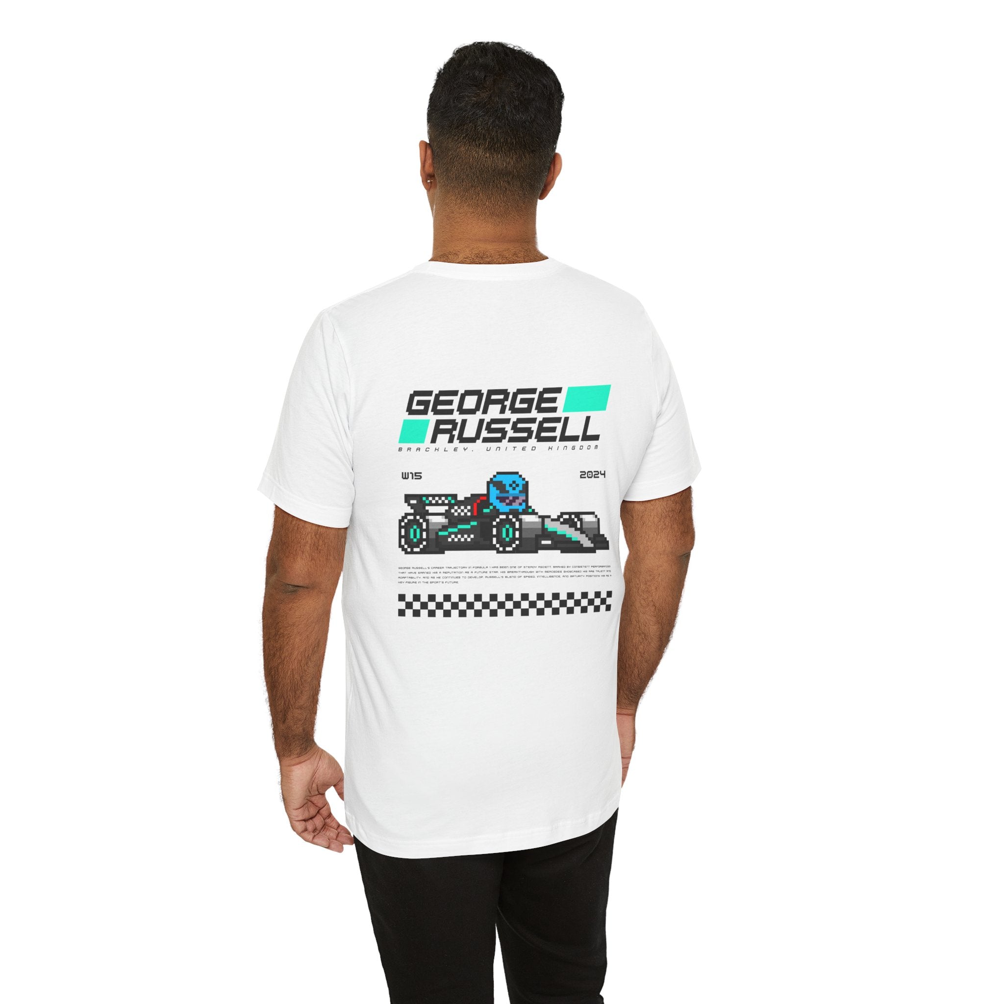 George Russell 8-bit Team T-shirt