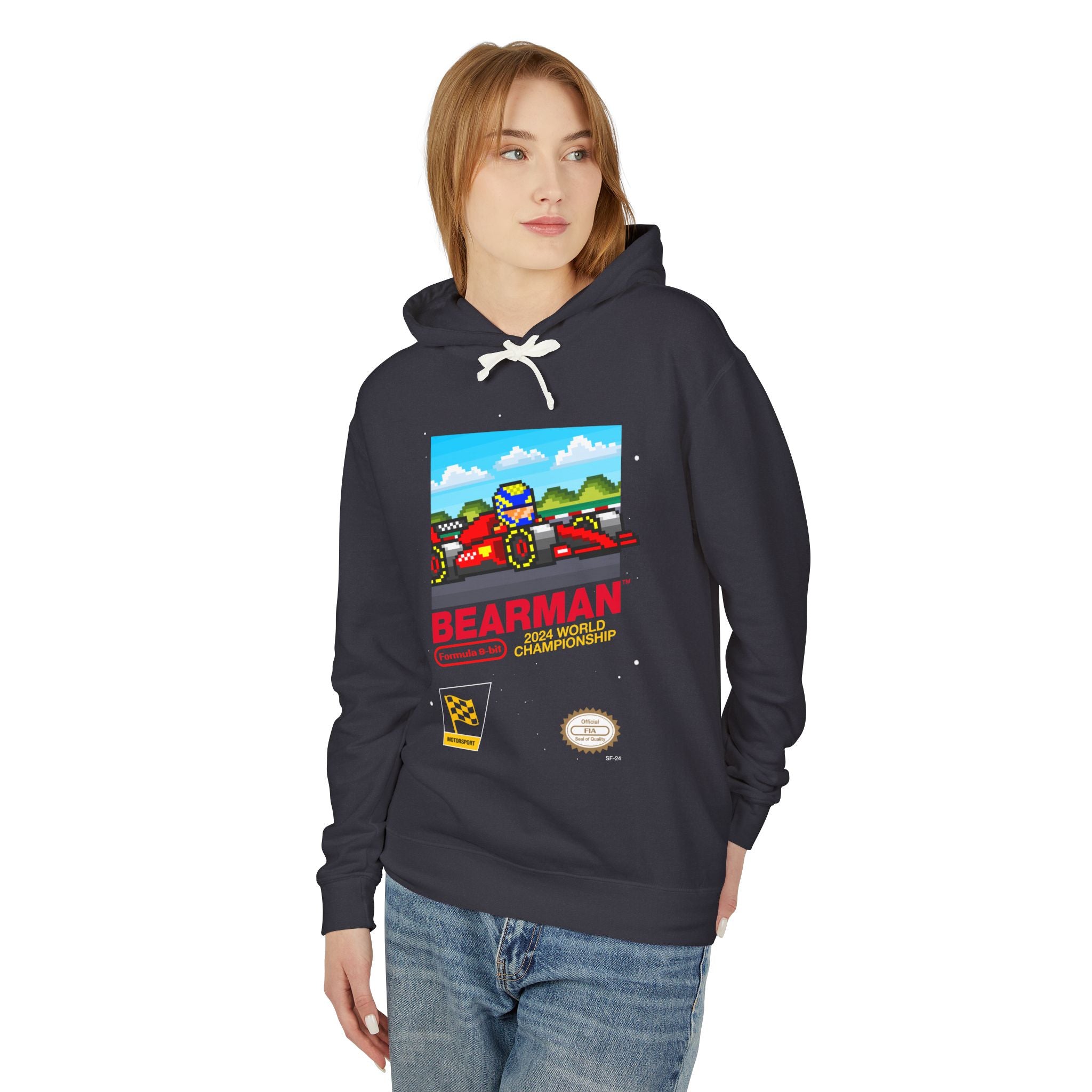 Bearman 8-bit Game Hoodie