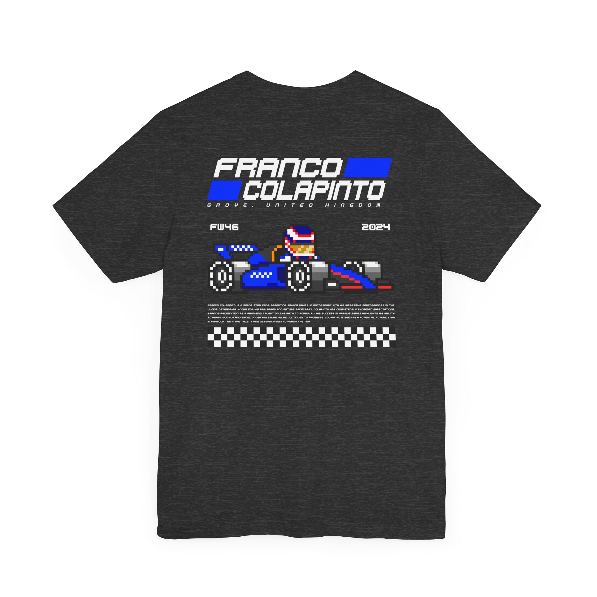 Franco Colapinto 8-bit Team T-shirt