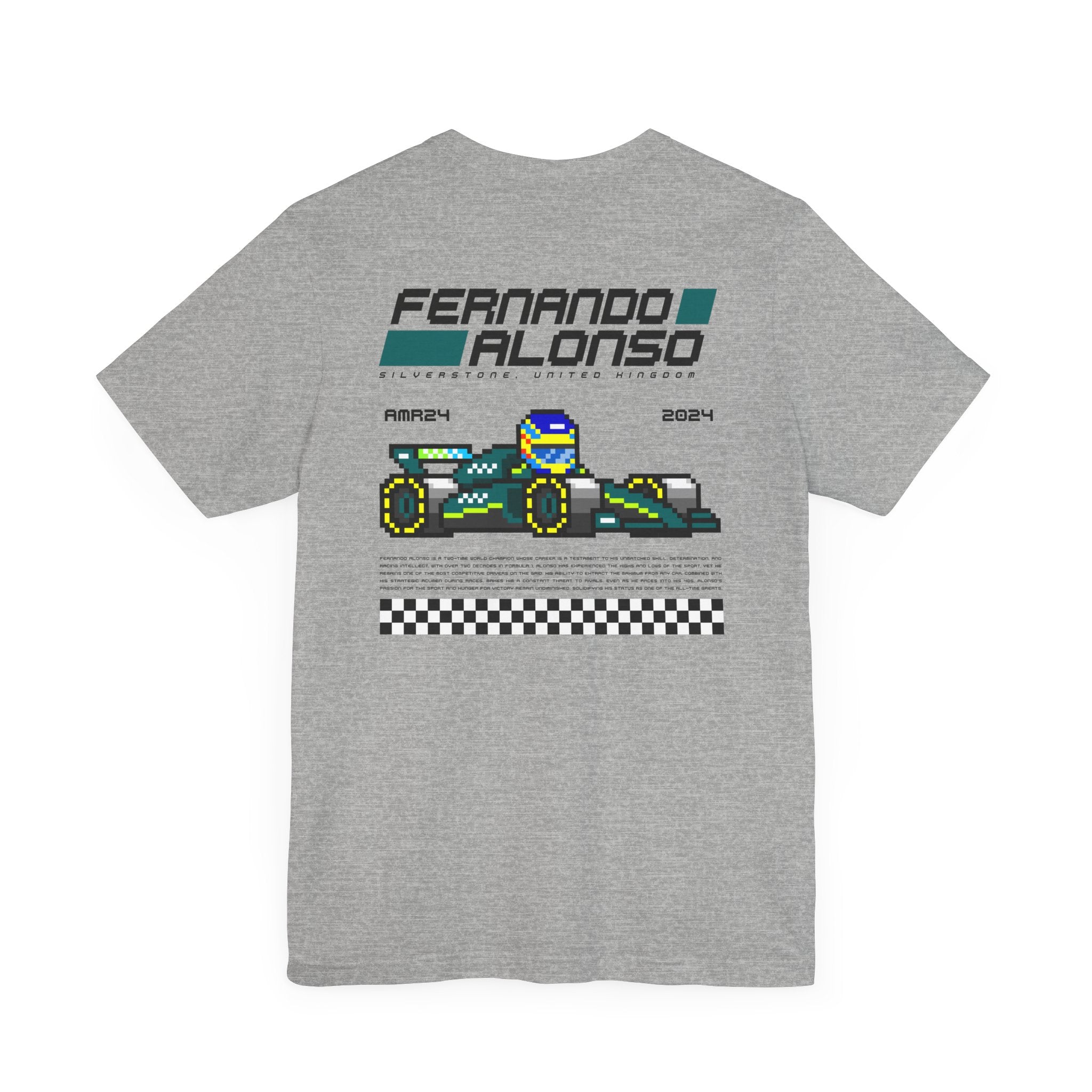 Fernando Alonso 8-bit Team T-shirt