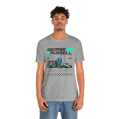 George Russell 8-bit Team T-shirt