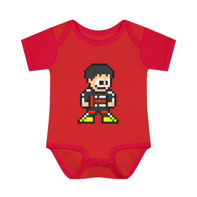 8-bit Gabriel Bortoleto Baby Bodysuit