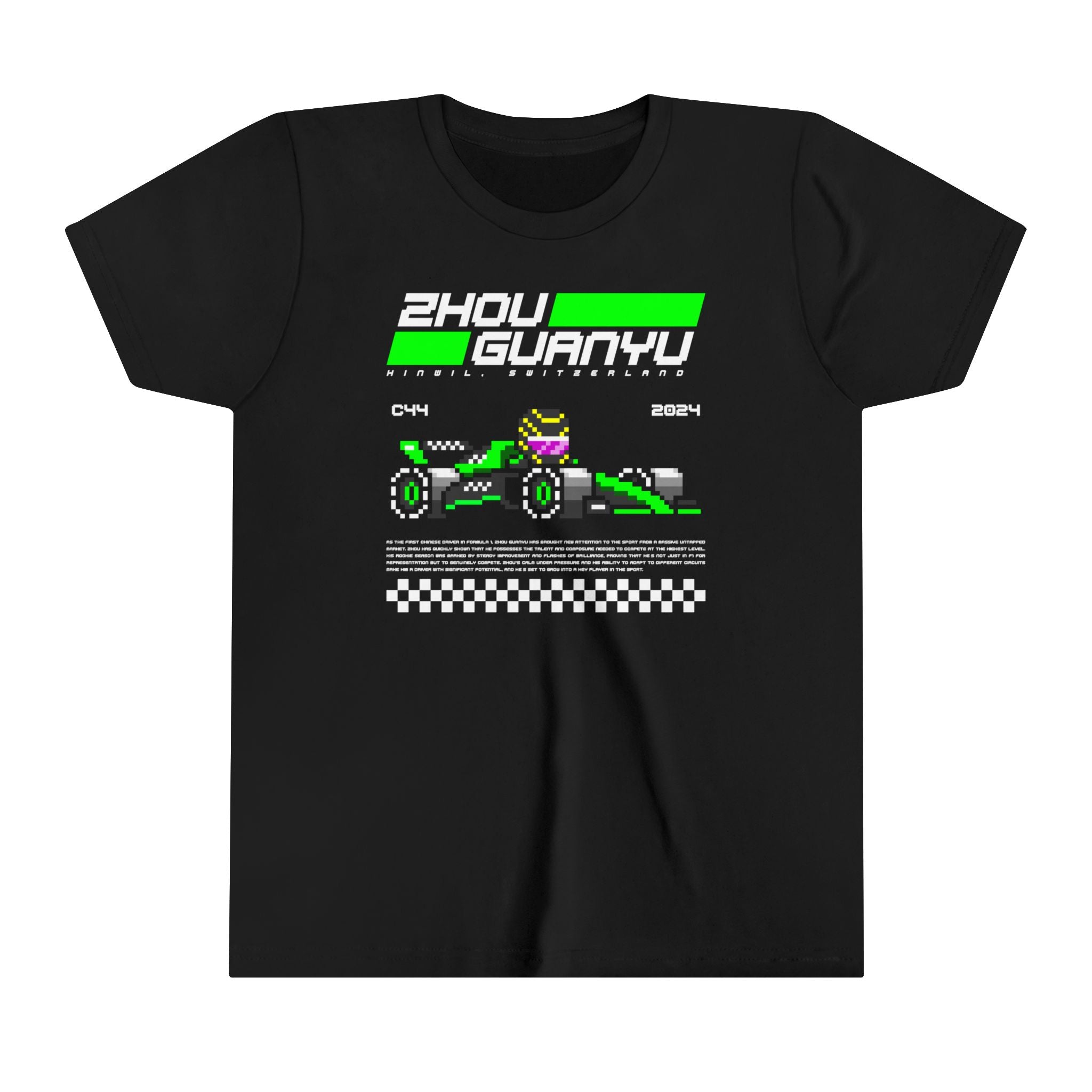 Zhou Guanyu 8-bit Team Youth T-shirt