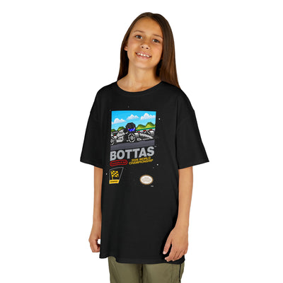 Bottas 8-bit Game Kids Heavyweight 100% Cotton T-shirt