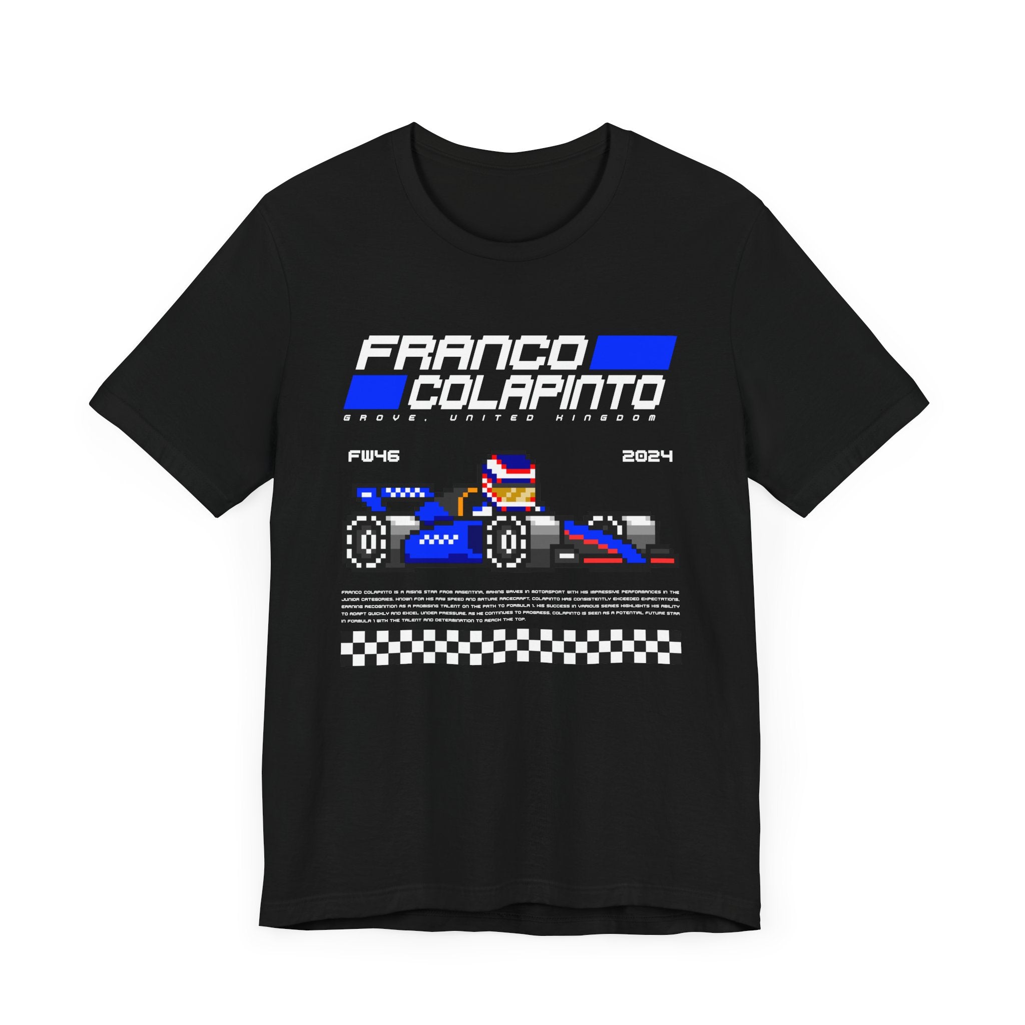 Franco Colapinto 8-bit Team T-shirt