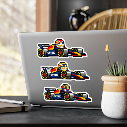 Red Bull 8-bit Vinyl Decal Stickers